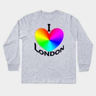 I love London Kids Long Sleeve T-Shirt